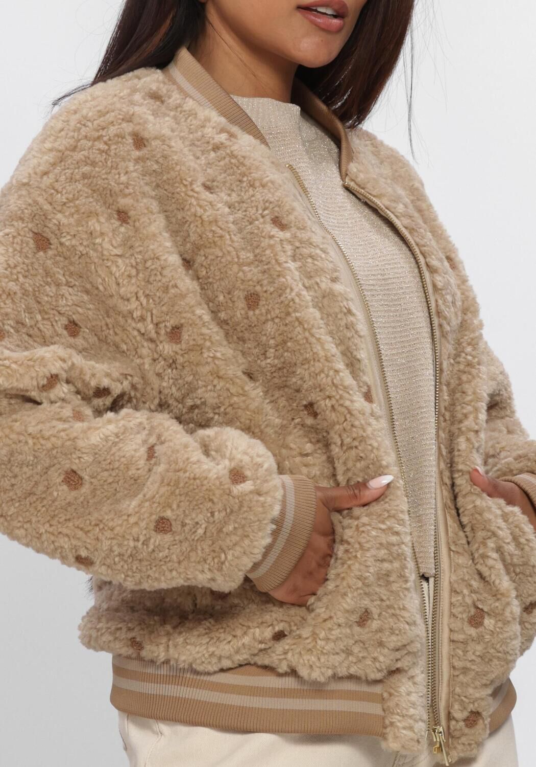 NUKUS Jack HENNY JACKET DOTS en beige - large