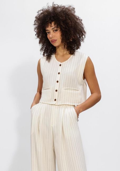 ELEH Gilet SS260154 &Eacute;cru - large