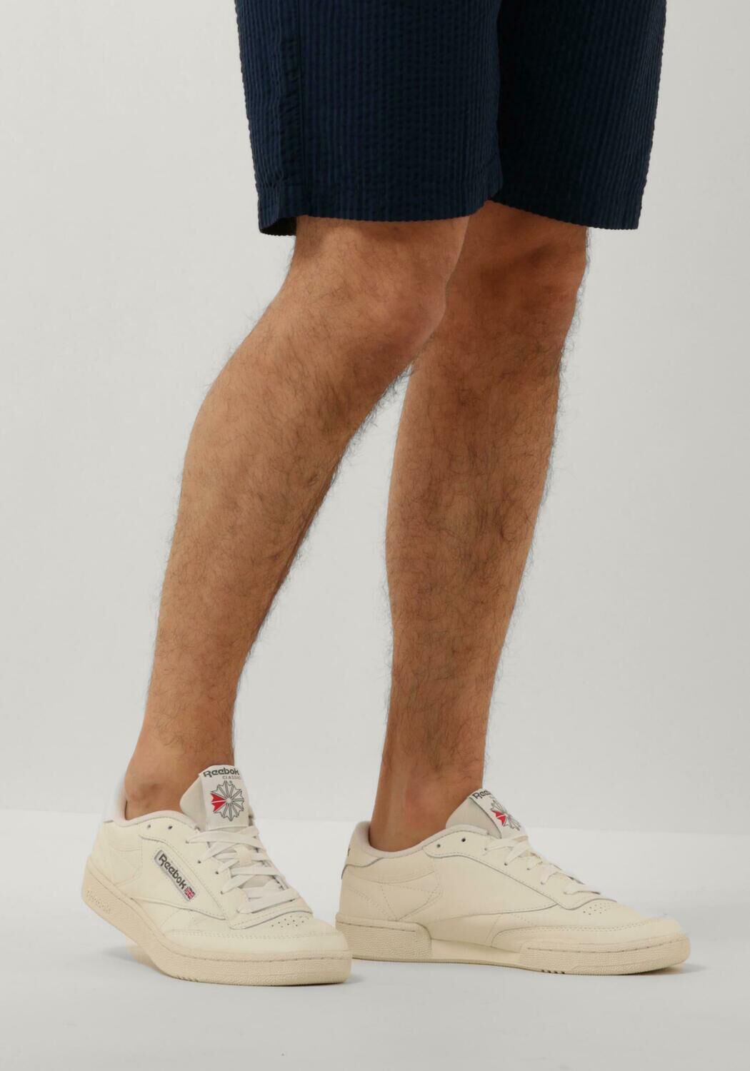 Beige REEBOK Sneakers CLUB C 85 MEN - large