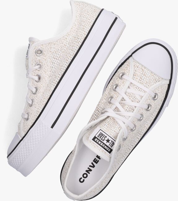 Witte CONVERSE Lage sneakers CHUCK TAYLOR ALL STAR LIFT OX - large
