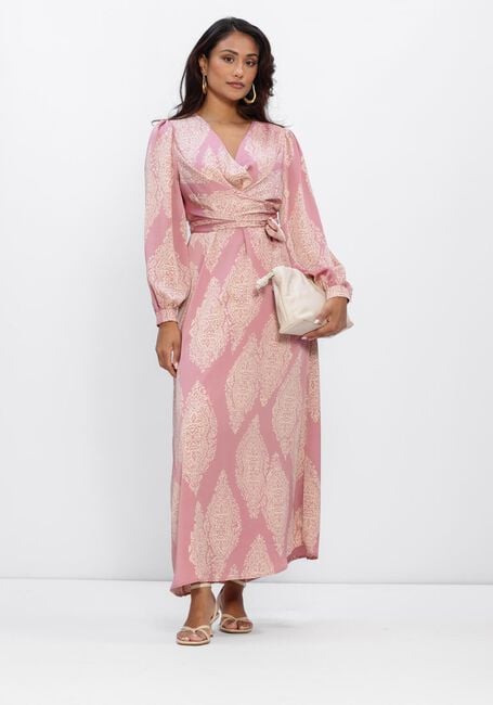 NEO NOIR Robe maxi BRETTI PAISLEY DROP DRESS en rose - large