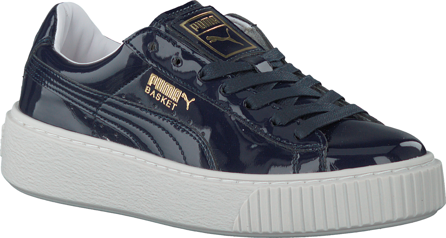 puma platform patent bleu puma platform patent bleu