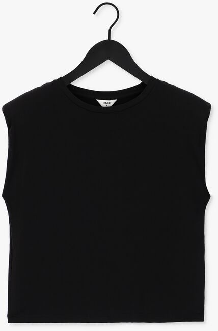 OBJECT T-shirt OBJSTEPHANIE JEANETTE S/S TOP en noir - large