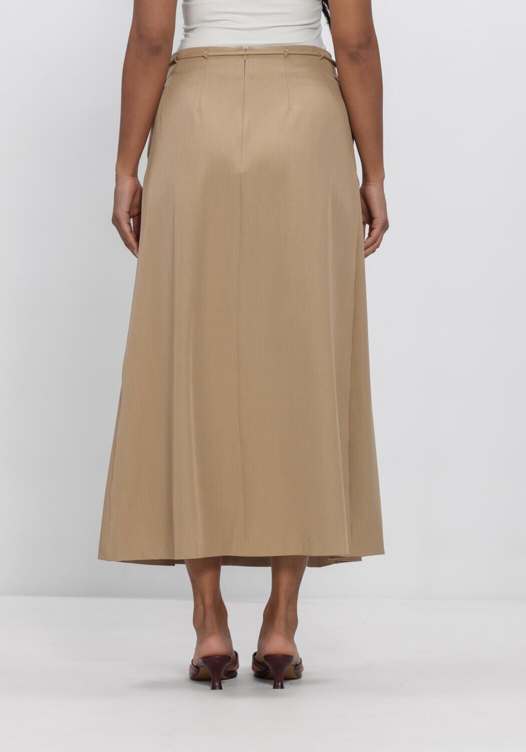 Camel Y.A.S. Rokken YASCAMIA HW LONG SKIRT - large