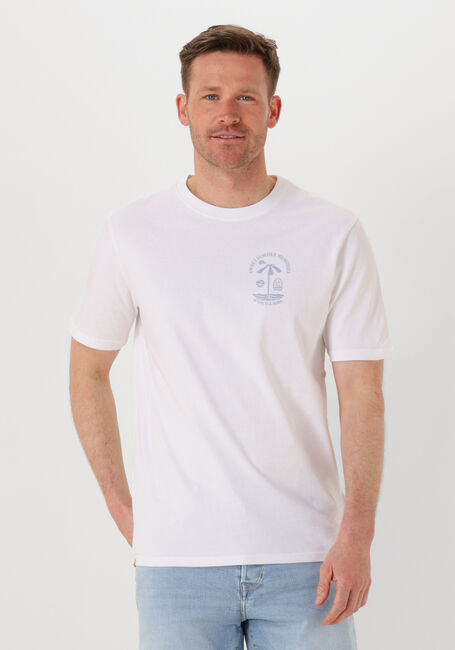 SCOTCH & SODA T-shirt REGULAR FIT LEFT CHEST LOGO T-SHIRT en blanc - large