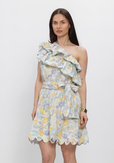 AMAYA AMSTERDAM Robe midi CLOVER en bleu - large