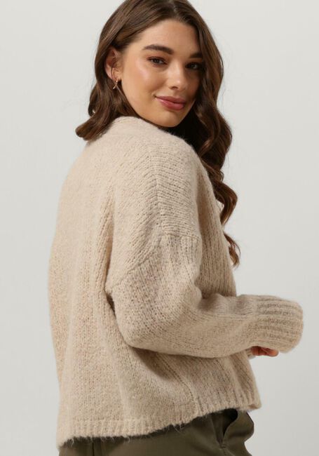 KNIT-TED Gilet BECKY Sable - large