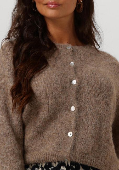 Camel BY-BAR Trui CLEO NATURAL CARDIGAN - large