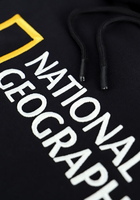 NATIONAL GEOGRAPHIC Chandail UNISEX HOODY WITH BIG LOGO en noir - large
