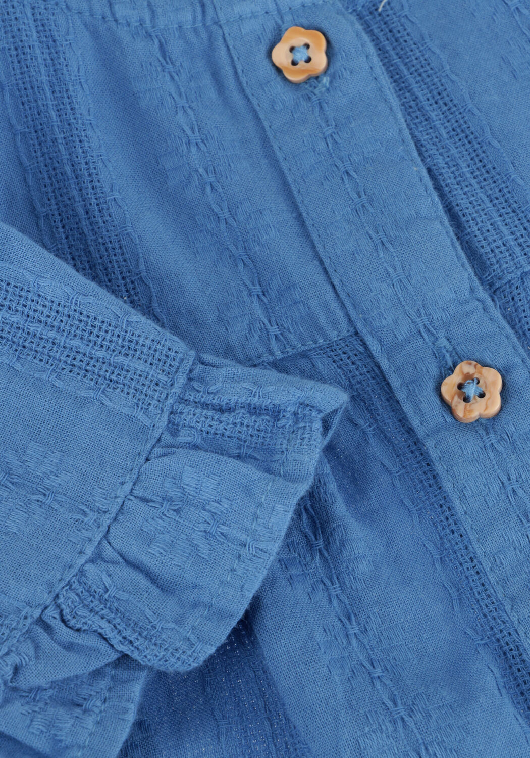 DAILY7 RUFFLE SHIRT Blouses en bleu - large