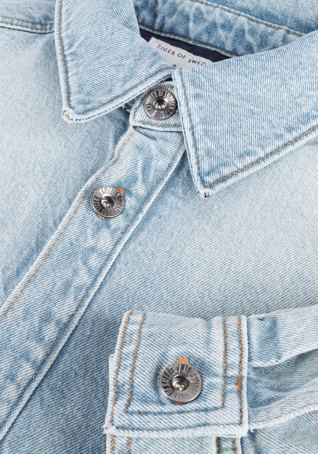 Lichtblauwe TIGER OF SWEDEN  KINNA DNM - large