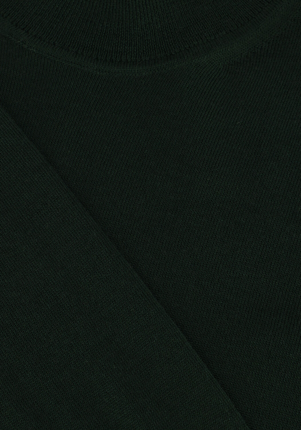 BOSS BLACK Col roul&eacute; MUSSO-P Vert fonc&eacute; - large