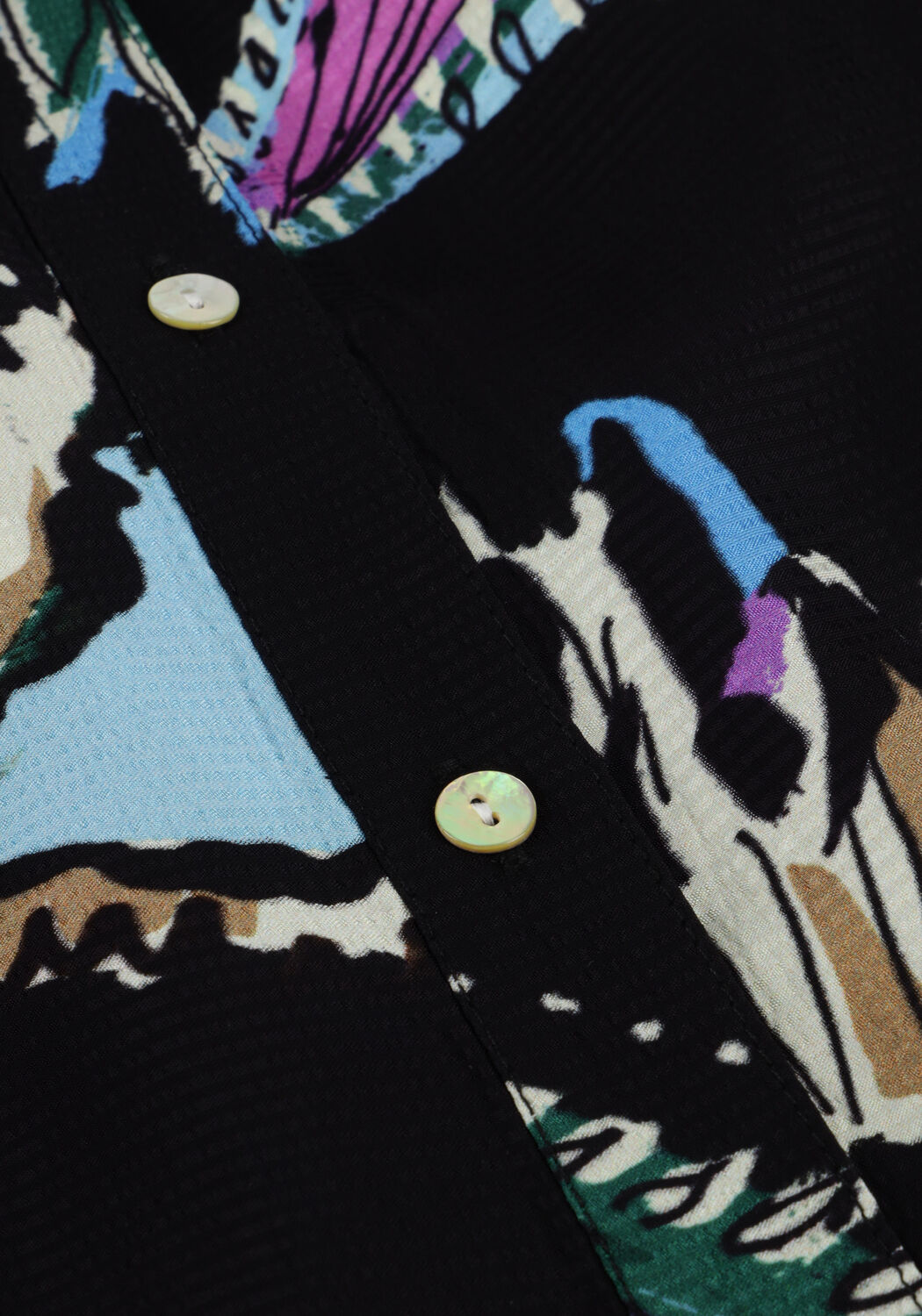 POM AMSTERDAM Robe midi DRESS 6953 en noir - large