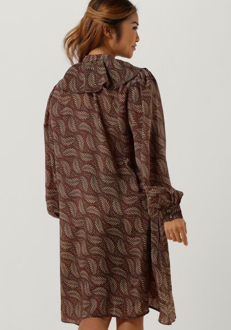 SISSEL EDELBO Mini robe CINDY SHORT DRESS en marron - large
