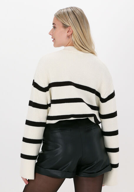 NEO NOIR Pull FRANI STRIPE KNIT BLOUSE Blanc - large