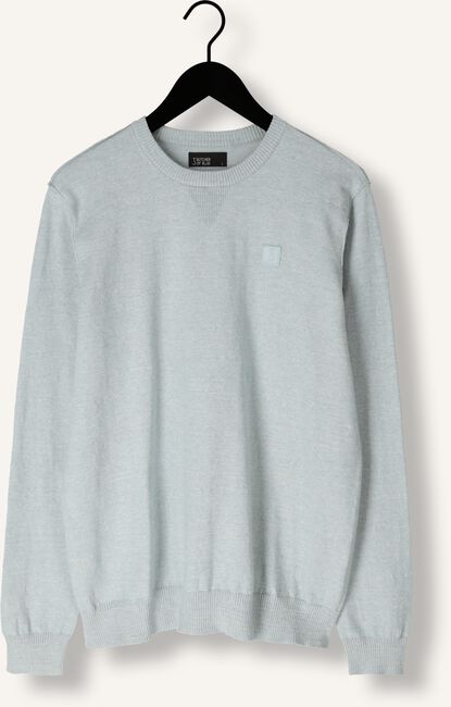Lichtblauwe BUTCHER OF BLUE Trui LT CLIFDEN CREW Lichtblauwe BUTCHER OF BLUE Trui LT CLIFDEN CREW - large