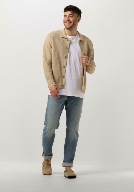 FORÉT Gilet BOAT KNIT en beige - large