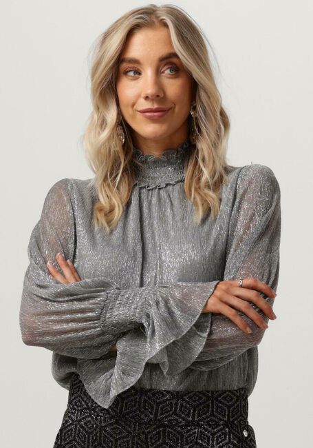MOS MOSH XIMENA GLAM BLOUSE Blouses en argent - large