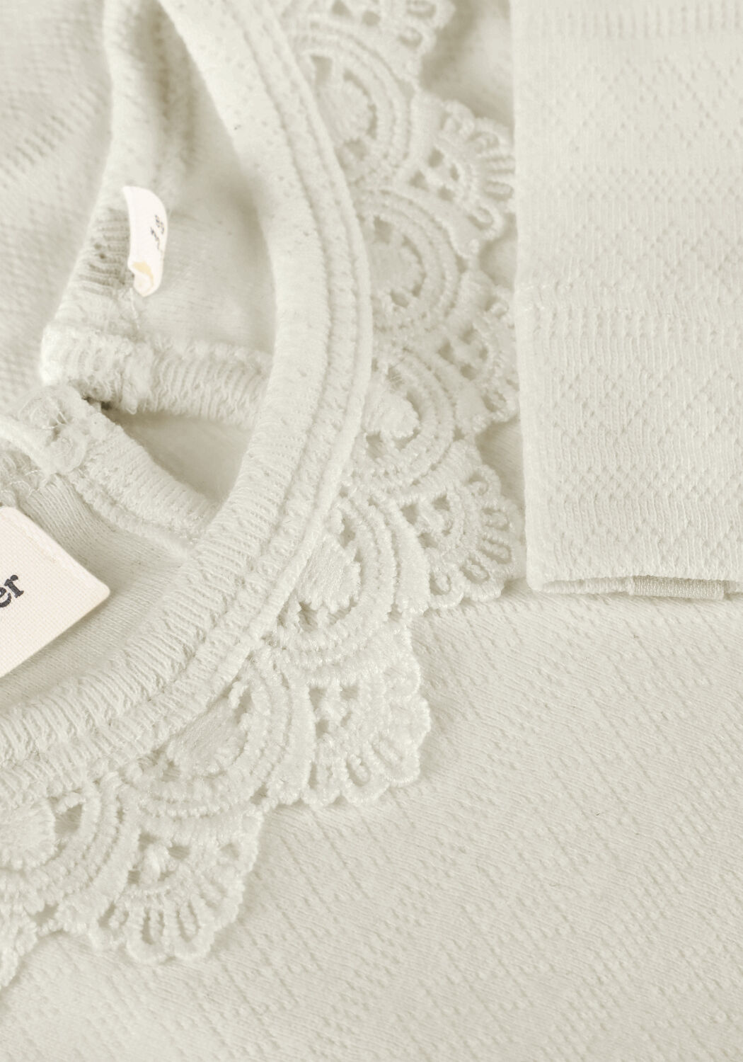 Ecru LIL' ATELIER  NBFTAPIA LS SLIM BODY LIL - large