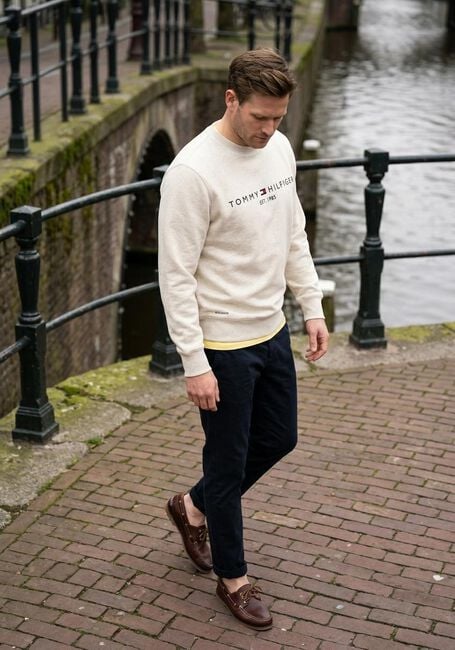 TOMMY HILFIGER Chandail TOMMY LOGO SWEATSHIRT Sable - large