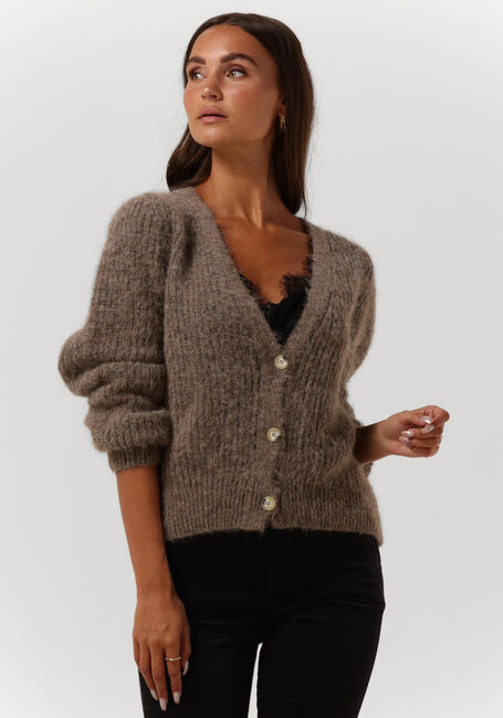 BY-BAR Gilet LUNA CARDIGAN en marron - large