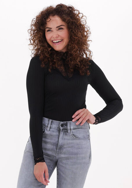 Y.A.S. Haut YASBLACE HIGHNECK TOP en noir - large