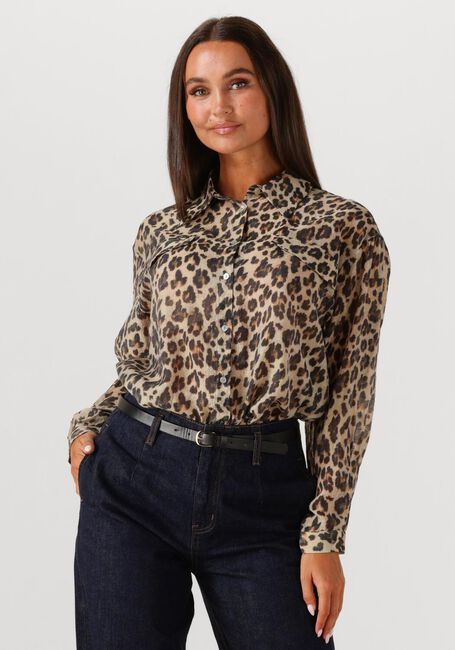 WITHBLACK WBLSANDRA LEO LS SHIRT Blouses en multicolore - large