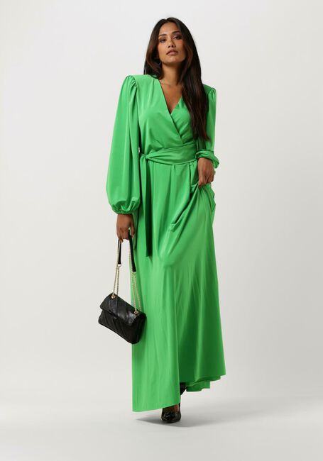 ACCESS Robe maxi W2-3325-307 en vert - large