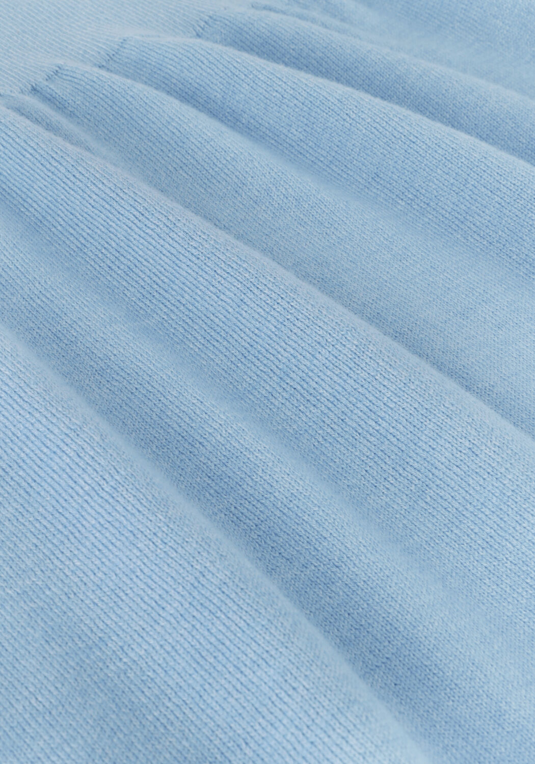 Lichtblauwe VANGUARD Trui CREWNECK COTTON SLUB - large