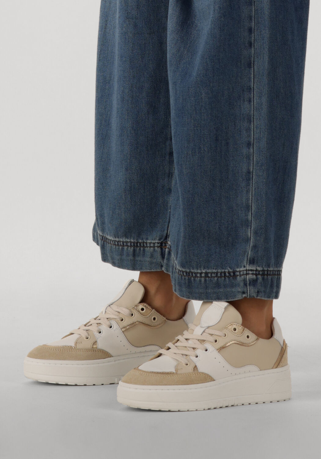 Beige NOTRE-V Sneakers ANEMONE-57 - large