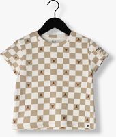 ALIX MINI T-shirt KNITTED BLOCKS T-SHIRT Sable - medium