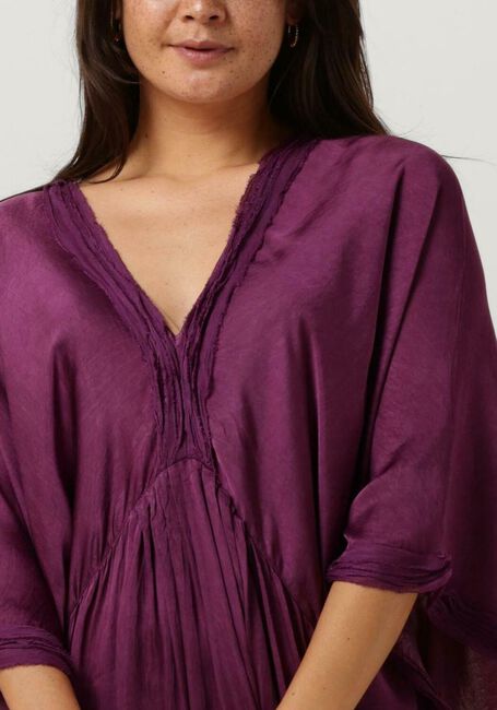 MES DEMOISELLES Robe maxi VOLRA en violet - large
