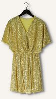 Gouden SECOND FEMALE Mini jurk SHINE ON MINI DRESS Gouden SECOND FEMALE Mini jurk SHINE ON MINI DRESS - medium