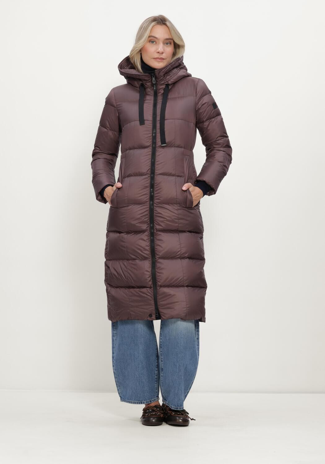 PEUTEREY Veste matelass&eacute; NUNKI MQN 02 en marron - large