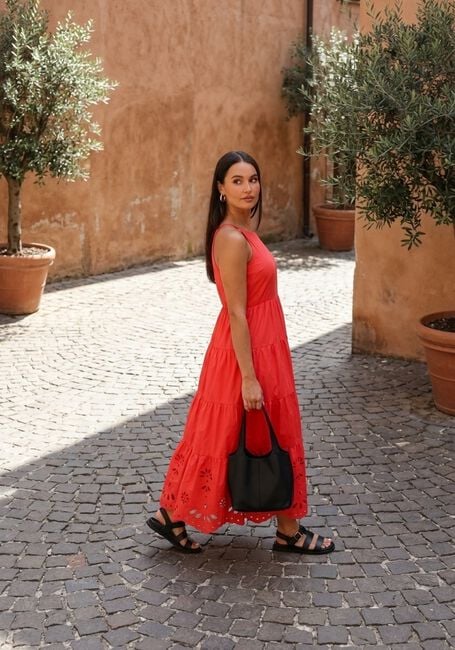 Y.A.S. YASLINE STRAP LONG DRESS Robes en rouge - large