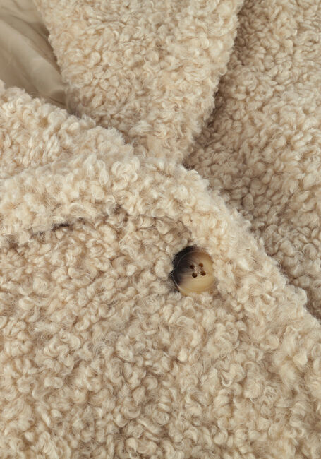 Beige NOTRE-V Teddy jas TEDDY COAT LONG Beige NOTRE-V Teddy jas TEDDY COAT LONG - large