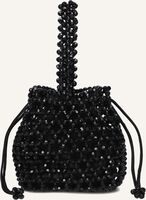 Zwarte HVISK Schoudertas POKE BEADS Zwarte HVISK Schoudertas POKE BEADS - medium