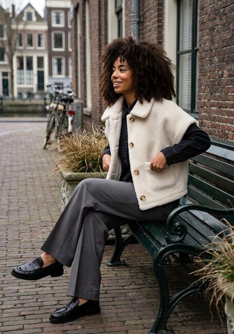 Zwarte BY-BAR  MAE TWILL BLOUSE - large