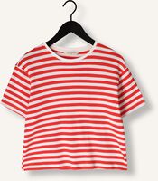 MSCH COPENHAGEN T-shirt MSCHKEMBA BAHARA SS PULLOVER STP en rouge MSCH COPENHAGEN T-shirt MSCHKEMBA BAHARA SS PULLOVER STP en rouge - medium