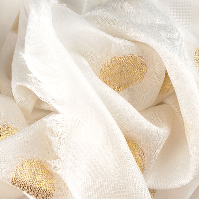 MOMENT BY MOMENT Foulard CACHAREL en blanc - large