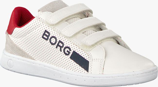 Witte BJORN BORG T330 LOW NAP VELCRO Sneakers - large