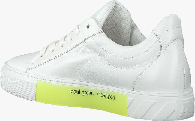 PAUL GREEN Baskets basses 4950-006 en blanc  - large