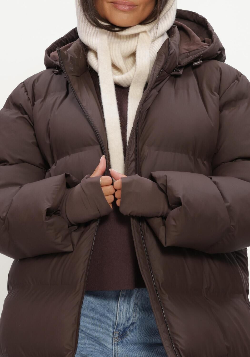 NOTRE-V Veste matelass&eacute; NV-IDEKE en marron - large