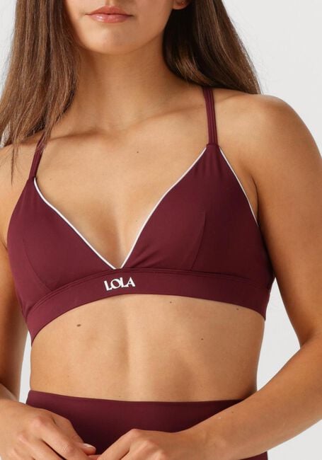 THE LOLA CLUB Haut DEMI Bordeaux - large
