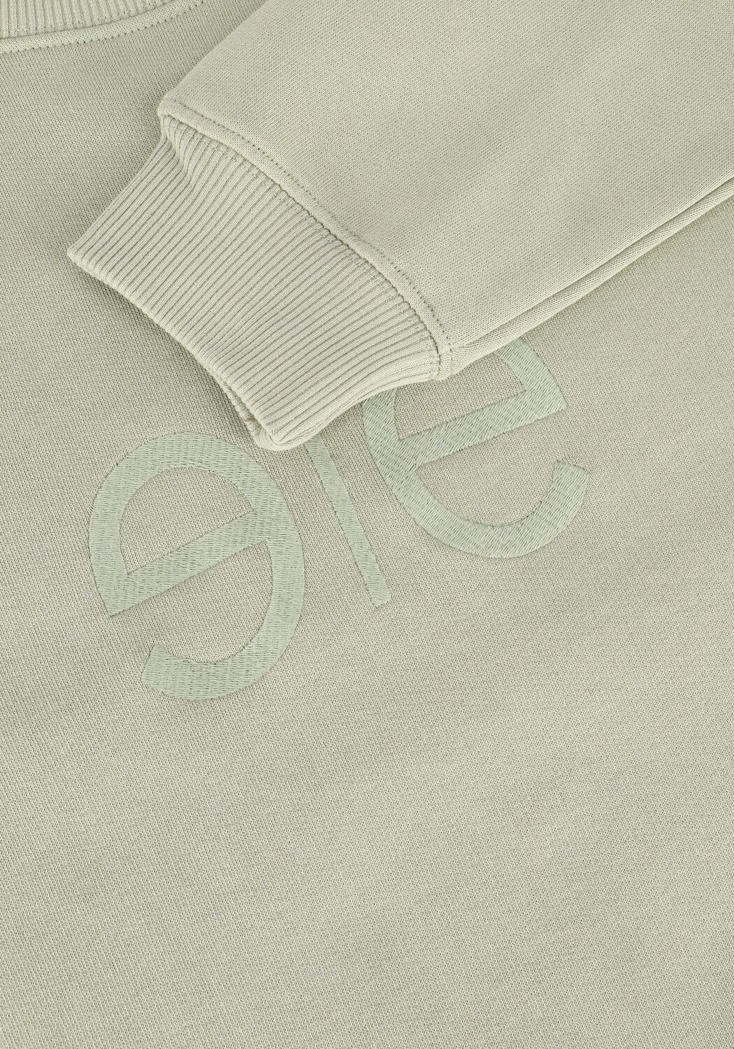 Groene ESM&Eacute; STUDIOS Sweater MADELINE SWEATSHIRT - large