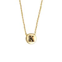 Gouden ATLITW STUDIO Kettingen CHARACTER NECKLACE LETTER GOLD - medium