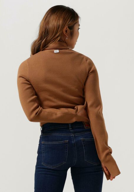 PENN & INK Col roulé COLL NECK en camel - large