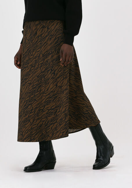 GESTUZ Jupe maxi SIGRID GZ HW SKIRT en marron - large