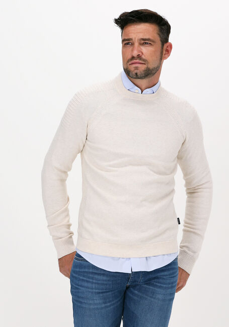 SAINT STEVE Pull FREEK Blanc - large