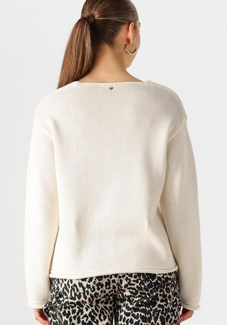 MOS MOSH Pull MMBINE LSV-NECK KNIT Écru - large